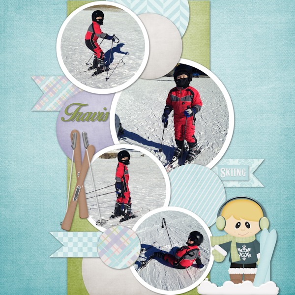 Travis Snow Skiing