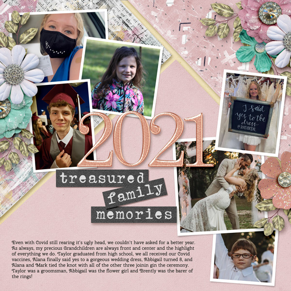 Treasured Family Memories - 2021