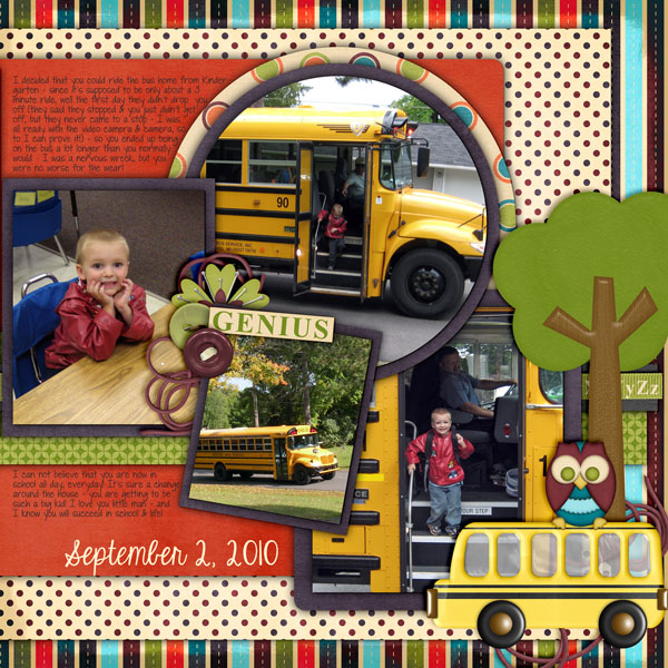 Trevor starts Kindergarten - 2