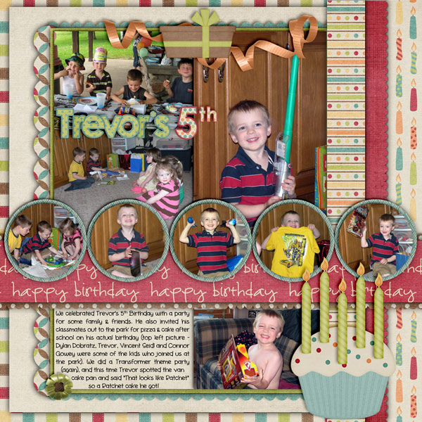 Trevor's 5th Birthday 1