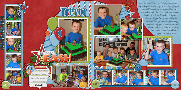 Trevor's 9th Birthday