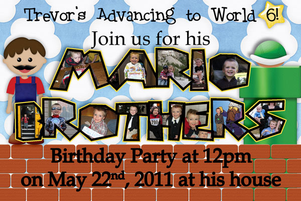Trev's Bday Invite