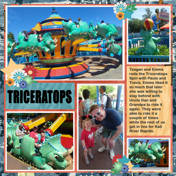 Triceratops Spin
