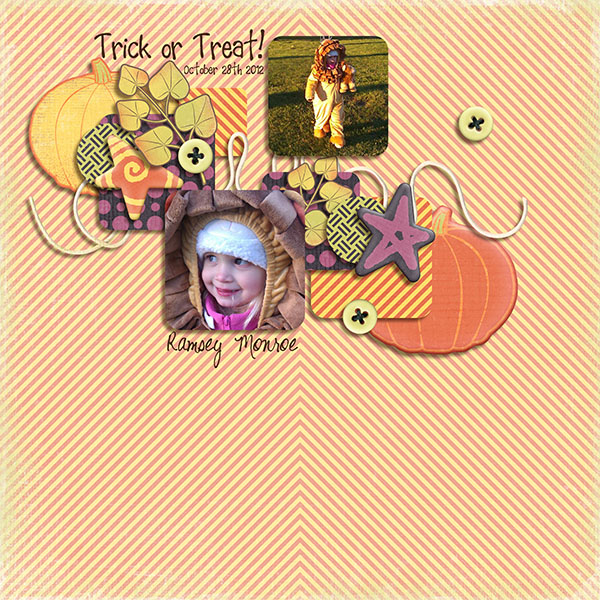 Trick or Treat - Little Miss R