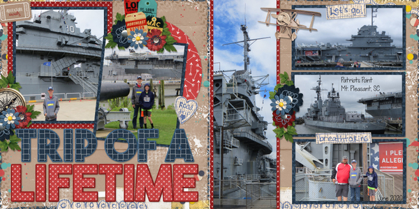 Trip of A Lifetime {Double page}