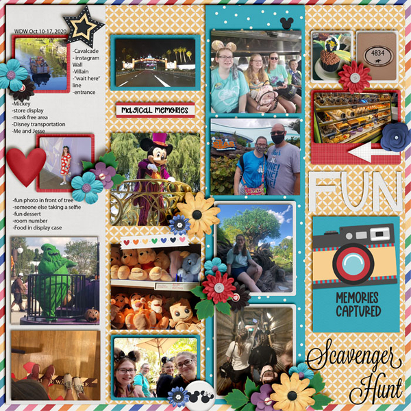 Trip Recap Scavenger Hunt