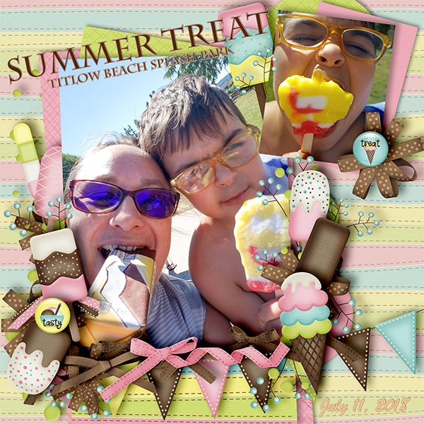 Tropical Holidays Template Sets