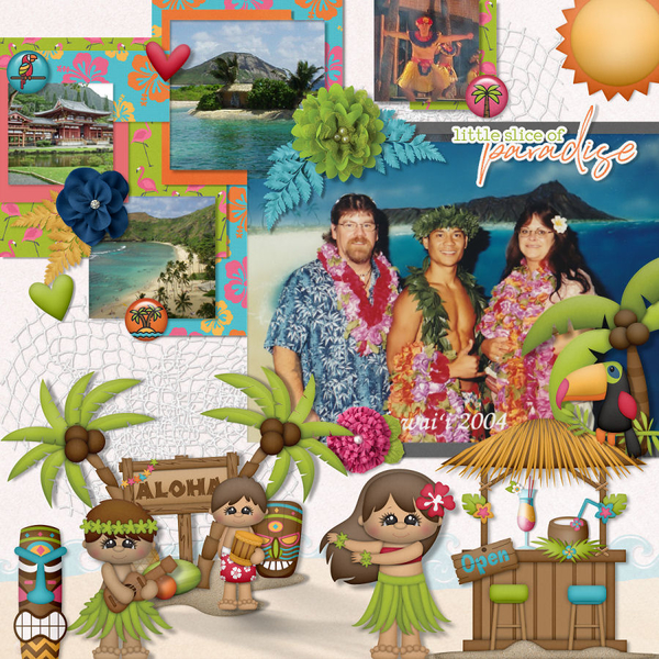 Tropical Paradise by Boomersgirl Designs
