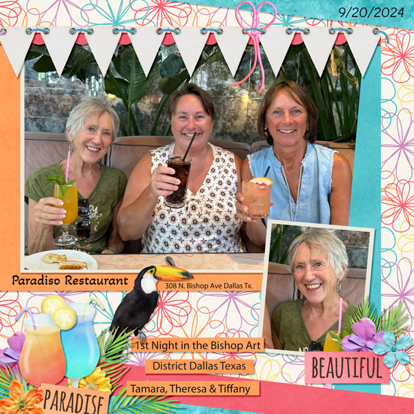 Tropicana Bundle The Big Picture vol 34 Temp from Designs by Connie Prince