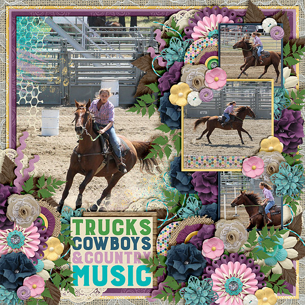 Trucks Cowboys + Country Music