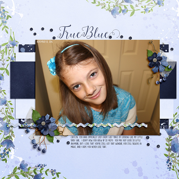 true blue