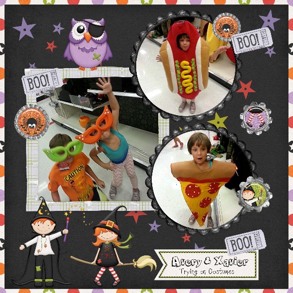 Trying on Costumes