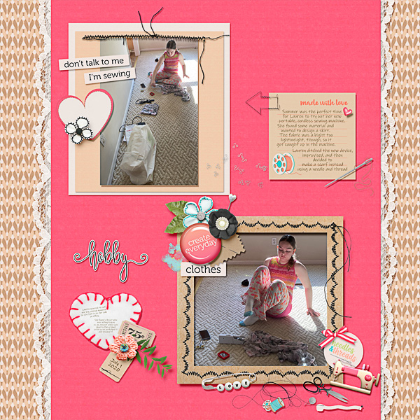 Trying out a new Portable Sewing Product