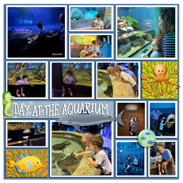 Tulsa Aquarium with Jaxon A - 8.26.2022