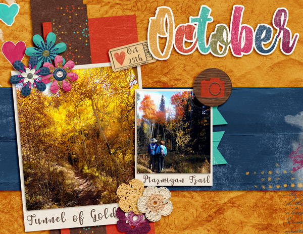 Tunnel of Gold October Calendar