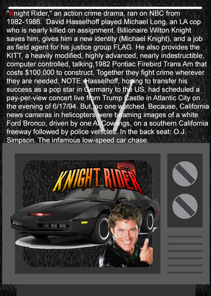 TV A to Z KNIGHT RIDER