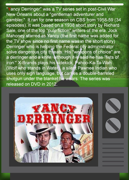 TV A to Z Yancy Derringer