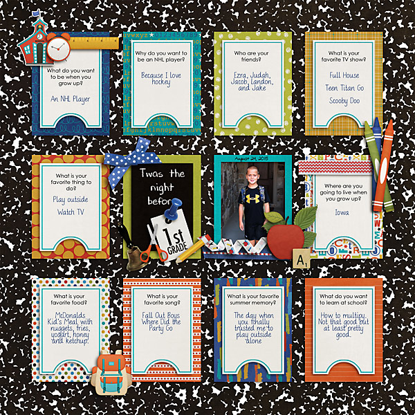 Twas the Night Before 1st Grade
