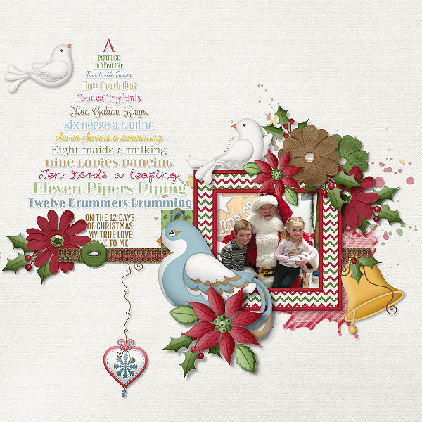 Twelve Days of Christmas by Boomersgirl Designs