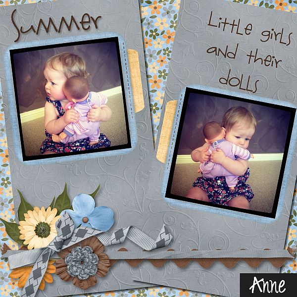 Twin Mom Scraps Campfire Cuties Kit