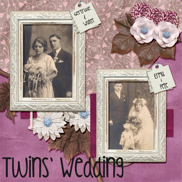 Twins Wedding