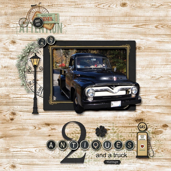 Two Antiques and a Truck