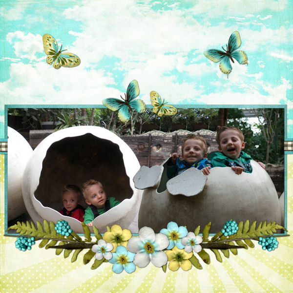 Two times in a egg