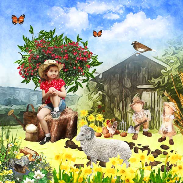 Un jour a la ferme