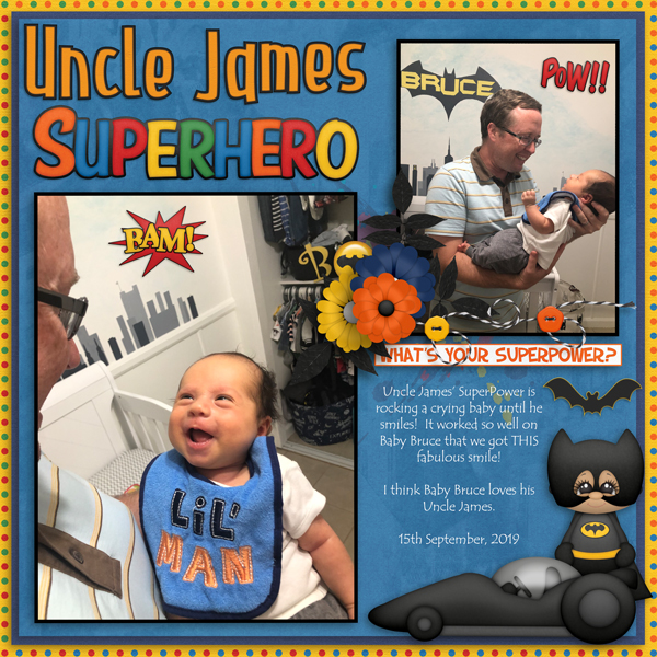 Uncle James - Superhero
