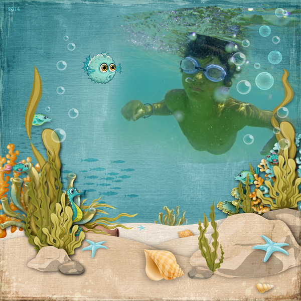 underwater