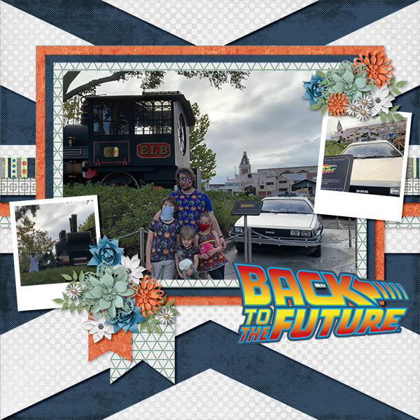 Universal Studios Delorean