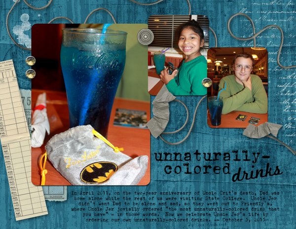 Unnaturally Colored Drinks
