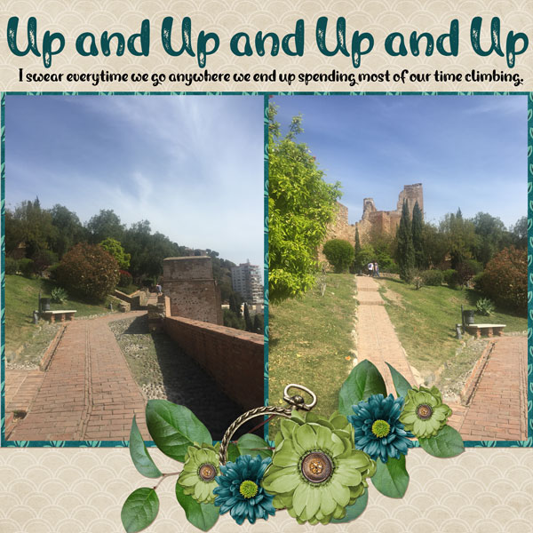 Up and Up and Up | Font Challenge