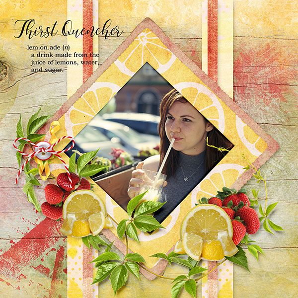 UseItAll Challenge June 2020   Straweberry Lemonade