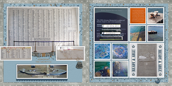 USS Arizona Memorial pages 5 and 6