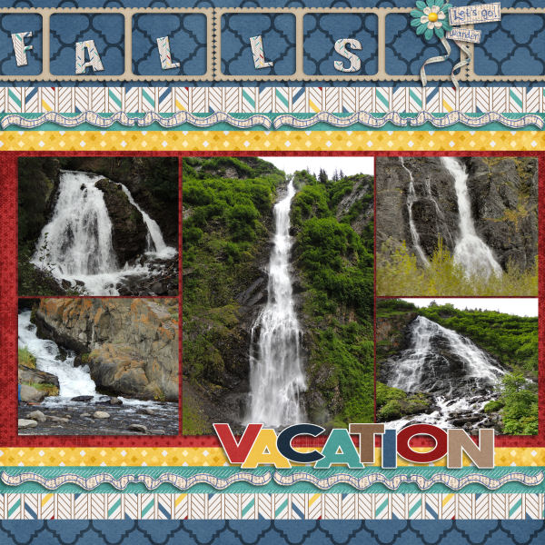 Vacation-Alaska Falls