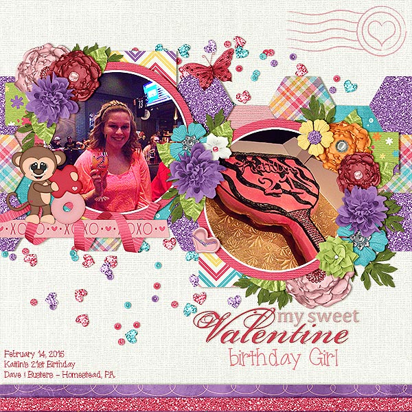 Valentine Birthday Girl