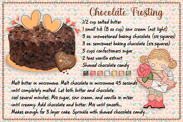 Valentine Chocolate Frosting