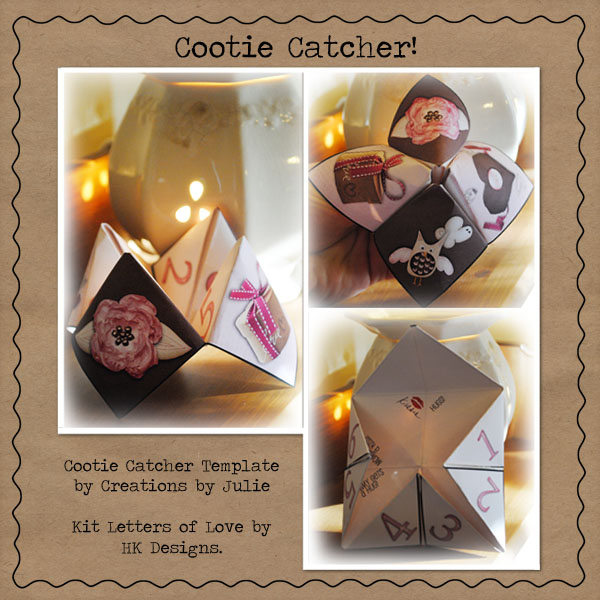 Valentine Cootie Catcher