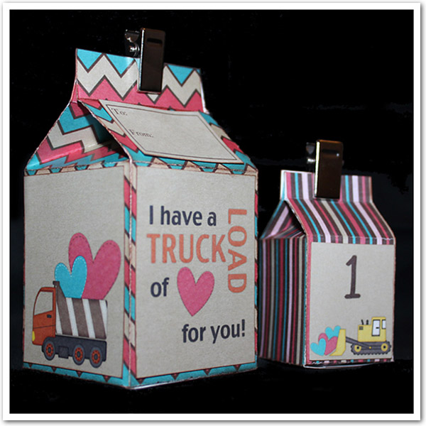 Valentine Milk Carton