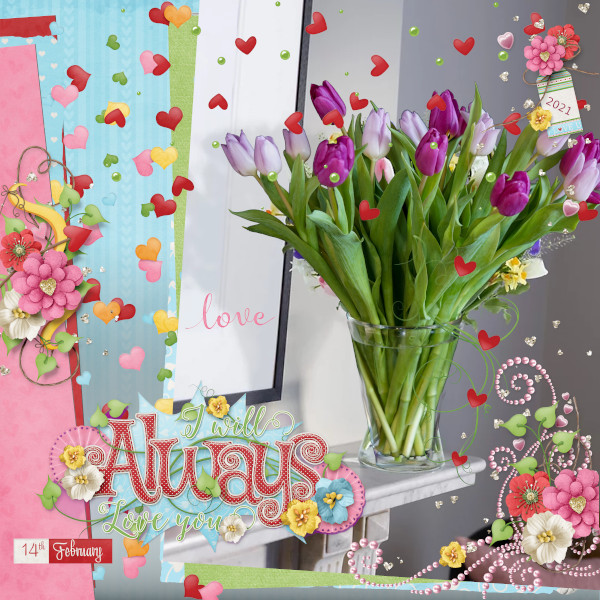 Valentine Tulips