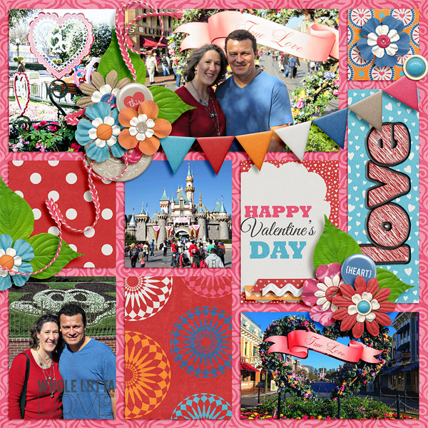 Valentines Day at Disneyland