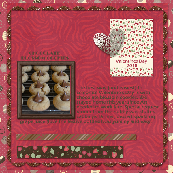 Valentine's Day Chocolate Blossoms