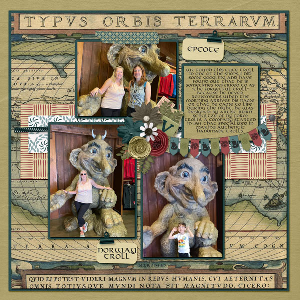 Valhalla + Template 97 #3-Scraps N Pieces