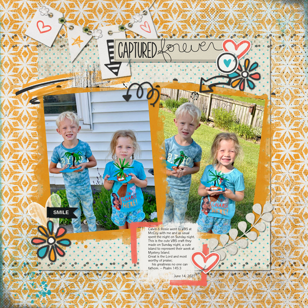 VBS Craft: July 2021 Favorite Things Challenge