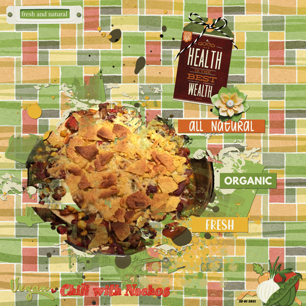 Vegan Chili with Nachos