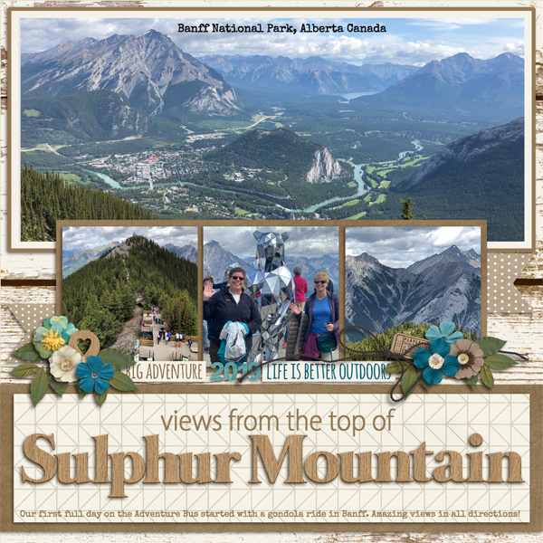 Views from Sulphur Mountain