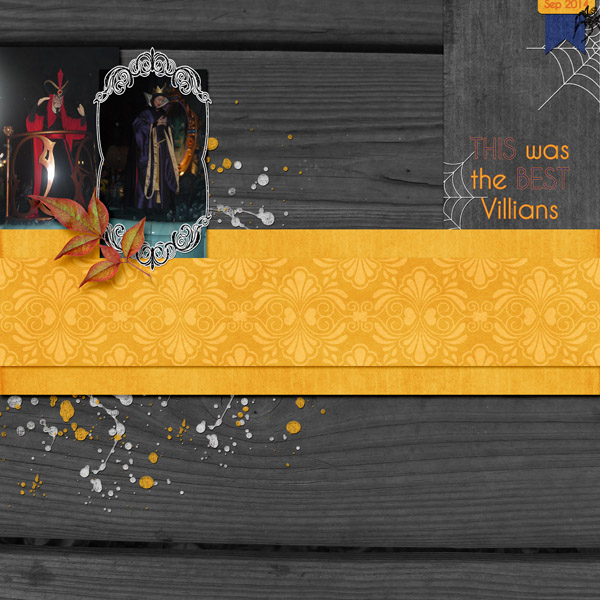 Villians in Progress Slow and Steady Speed Scrap Week 2