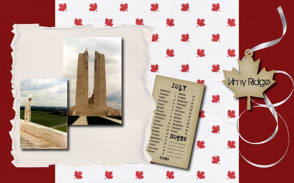 Vimy Ridge Desktop