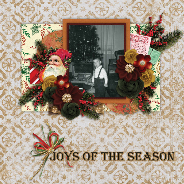 Vintage Christmas-GingerBread Ladies (Free with Purchase)